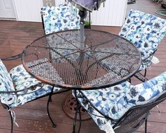 Metal Patio Set