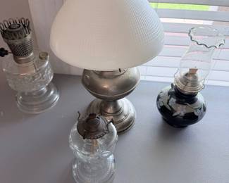 Several Kerosene Lamps