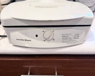 Hamilton Beach Burger Cooker