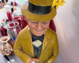 Chalkware Advertising Bust 