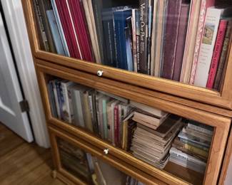 Glass Front Book Shelf