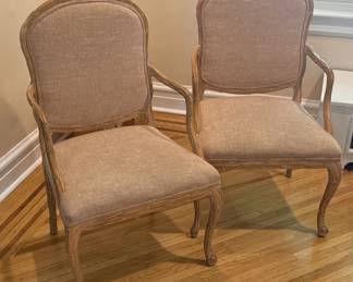 Carved Armchairs