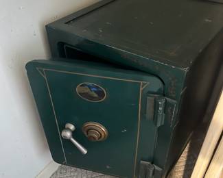 Antique Railroad Safe