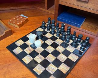 stone chess set