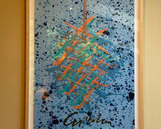 Dale Chihuly signed serigraph