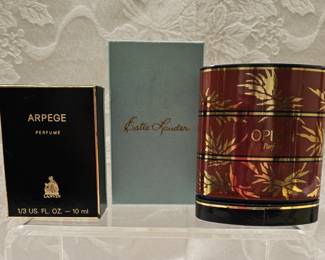 Lot of Perfumes in Original Boxes Opium Arpege Estee Lauder