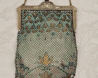 Enamel Mesh Purse