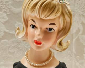 Lady Head Vase