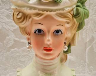 Lady Head Vase
