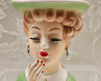 Lady Head Vase
