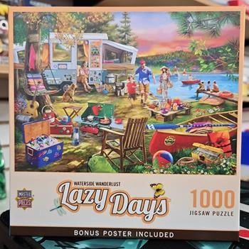 MasterPieces Lazy Days 1000 Piece Jigsaw Puzzle
