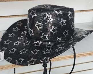 FESTIVE VOICE Sequin Star Hat