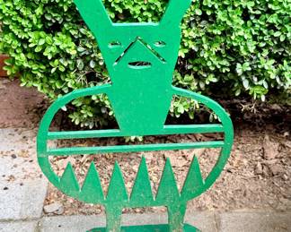 Southwestern Style Metal Sculpture