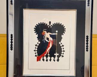 Erte "Pride"; signed and numbered