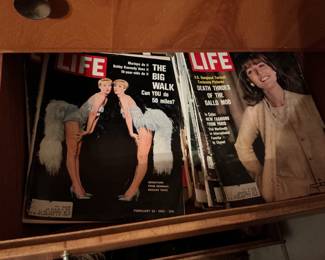 Vintage Life magazines