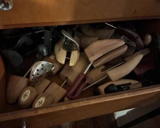 Vintage wooden shoe form stretcher