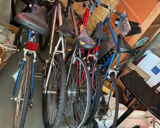 Five Bikes incl. Zebrakenko, Freespirit, durasport & 2 Mongoose