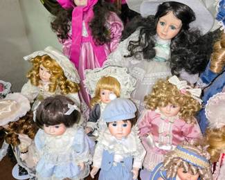 Porcelain dolls