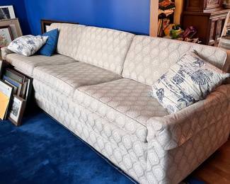 102” long, sits like brand new, firm