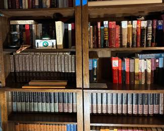 Britannica macropedia and other books, mostly history 