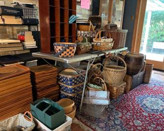 Baskets and trays