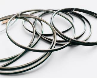 Sterling bangles