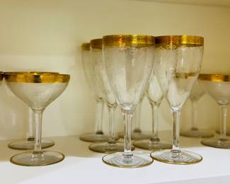 Tiffin etched Melrose