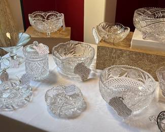cut glass and crystal