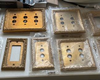 "House of Antique Hardware" pushbutton light fixture covers