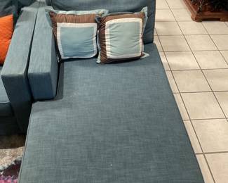 West Elm chaise-33x67