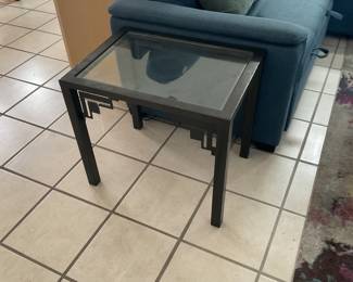 Southwestern style side table-24x18x21
