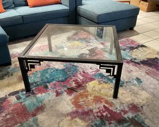 Southwestern coffee table-36x36x16