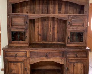 Large rustic hutch -80x21x80