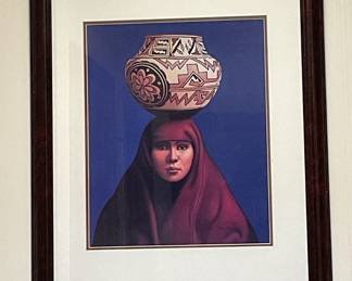 J.M.W Chrzanoska artwork -31x26