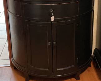 Half moon cabinet-36x15x34