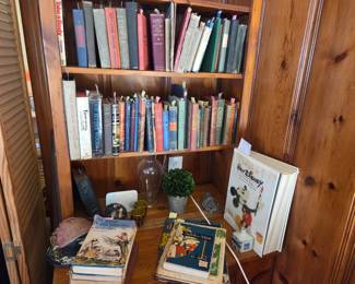 Lots of vintage books