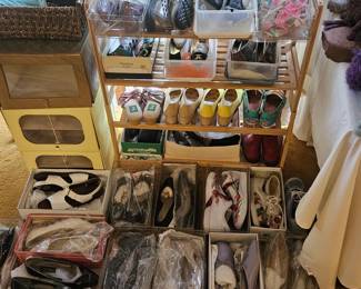 Lots of shoes