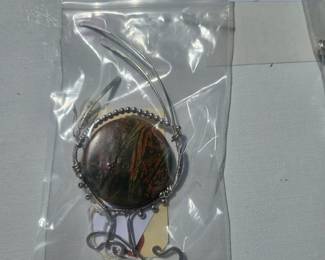 Brown Glass Necklace