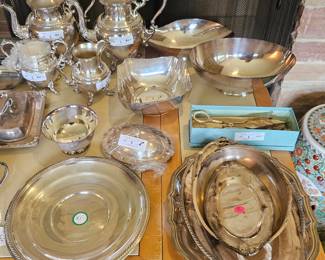 Silver and Silver plated for sale