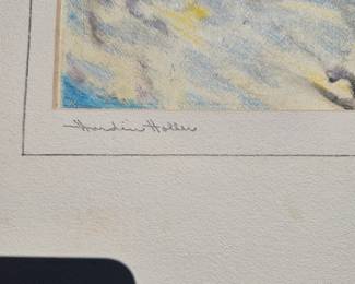 Signed Lower Right