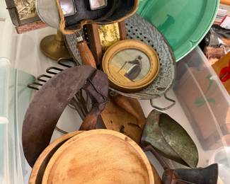 Vintage Stereoscope, Primitive Tools