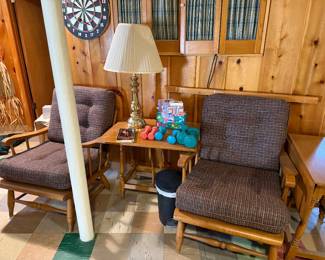 Comfy Chairs/ End Tables
