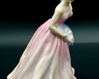 Royal Doulton "Invitation" (model HN2170), a hand-painted bone china piece designed by Peggy Davies