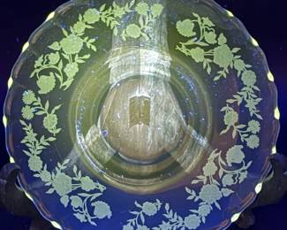 (8) Fostoria Bouquet Or Chintz 5.5” Plates