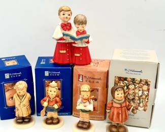 vintage Goebel West Germany choir boy figurine & More