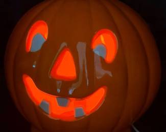 Vintage Halloween Jack-O’-Lantern Light