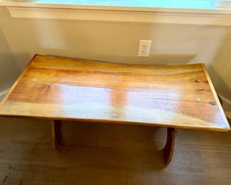Live Edge Bench