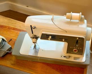 vintage Singer Touch & Sew sewing machine