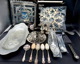 Lovely Metal Lot including Reed & Barton Silver Plate