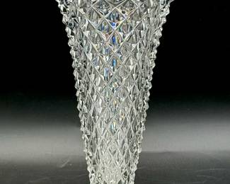 Diamond Point Vase